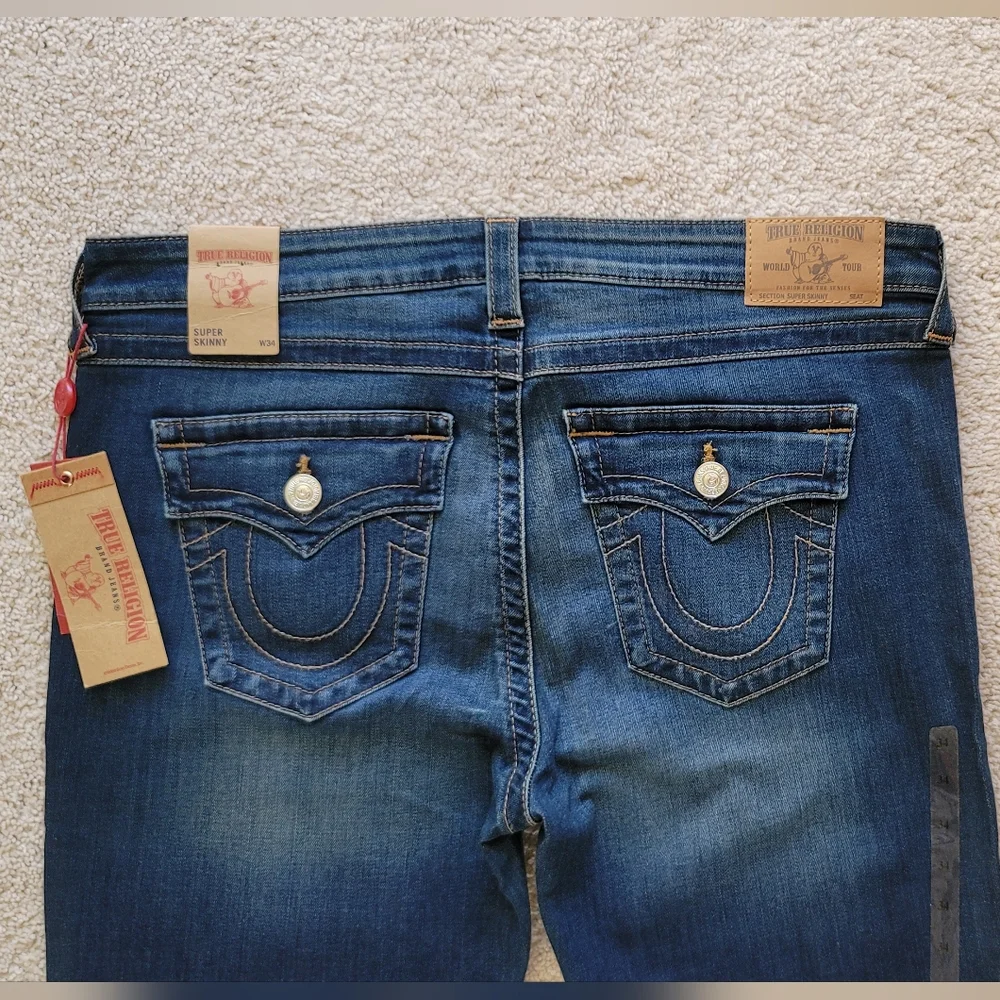 True Religion Frayes Ankle Superskinny jeans - Picture 5 of 10